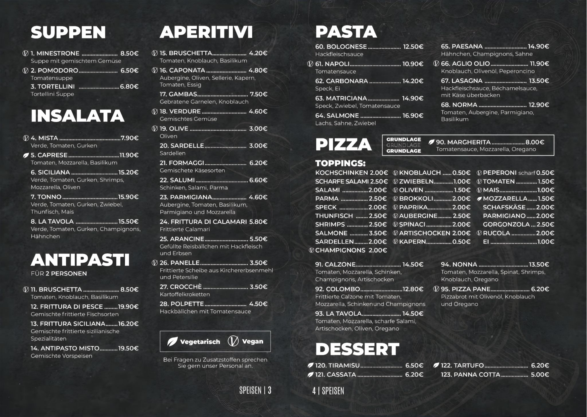Pasta & Pizza